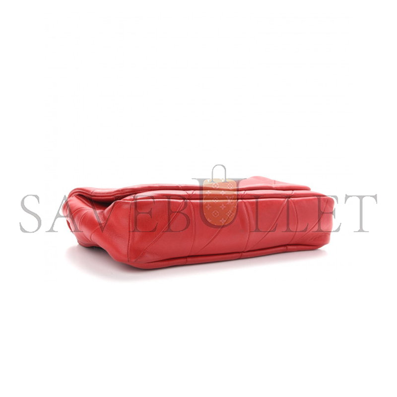 Y*L jamie 4.3 shoulder bag quilted leather red 918257 (25*15*7.5cm)